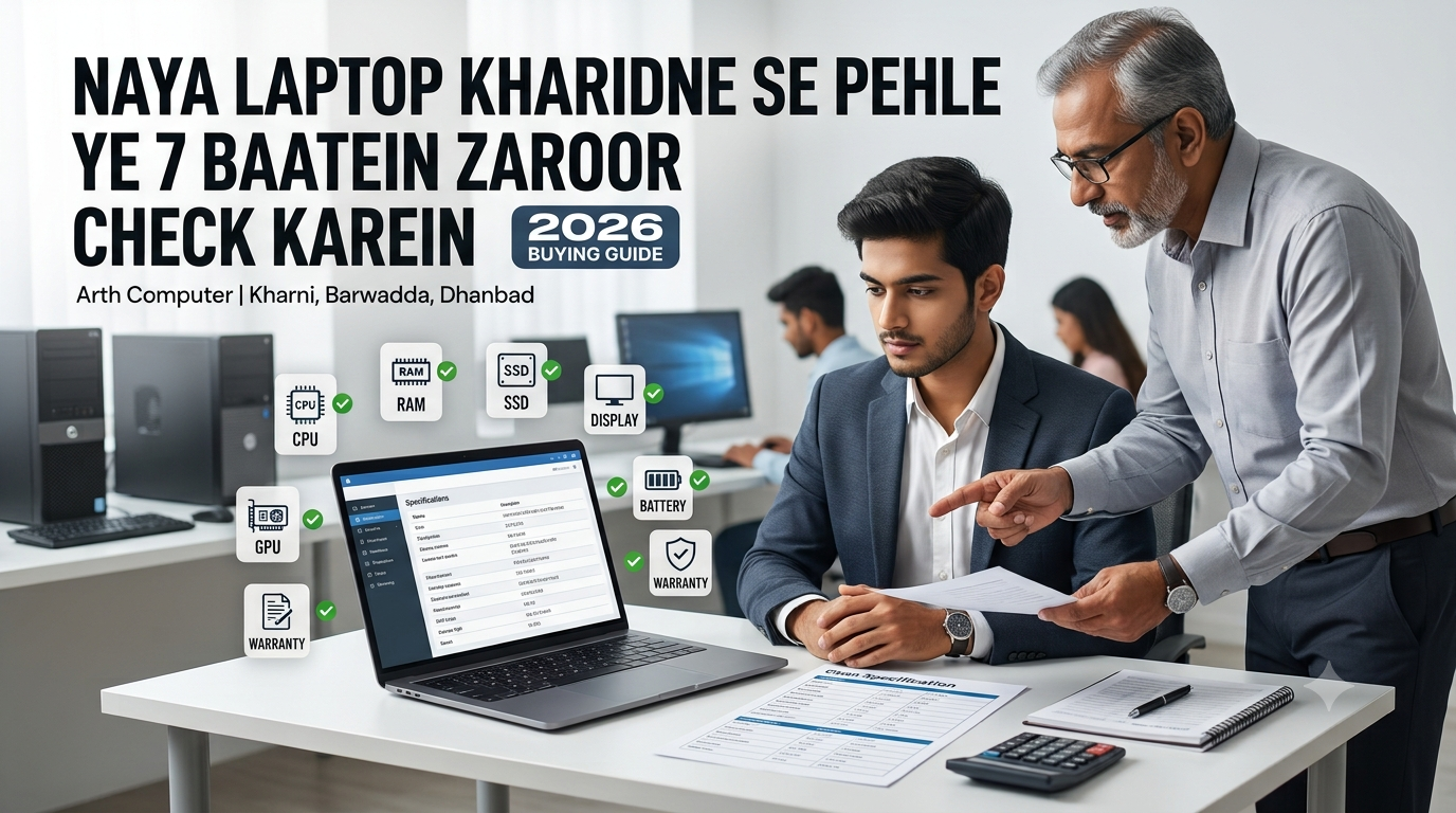 Naya Computer/Laptop Kharidne Se Pehle Ye 7 Baatein Zaroor Check Karein (2026 Guide)