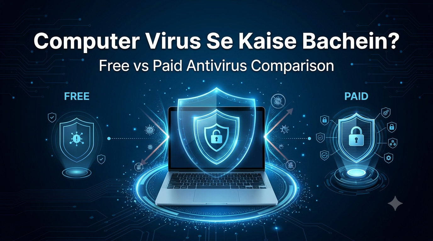 Computer Virus Se Kaise Bachein? Free vs Paid Antivirus Comparison